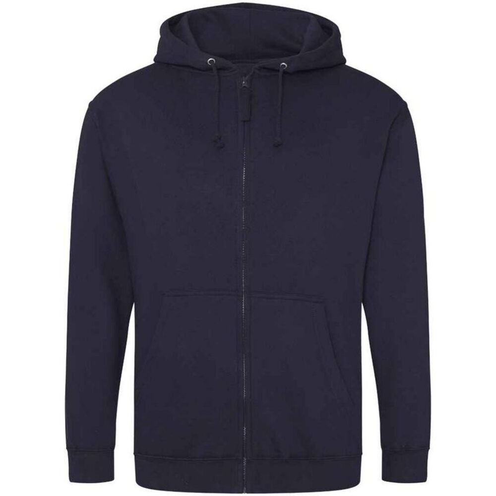 Awdis Mens Full Zip Hoodie / New French Navy